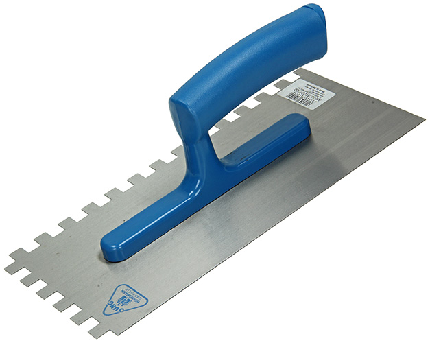 Getande Plakspaan 280x130mm Vertanding 10x10mm