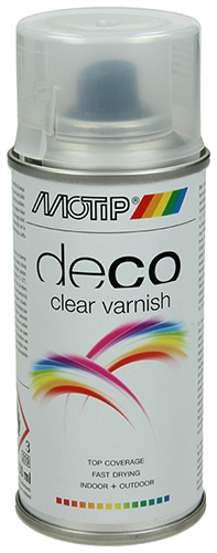 Spray Vernis Transparant Hoogglans 150ml