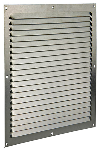 Grille Estampee Alu F1 300x300mm